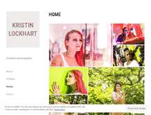 Tablet Screenshot of kristinlockhart.com